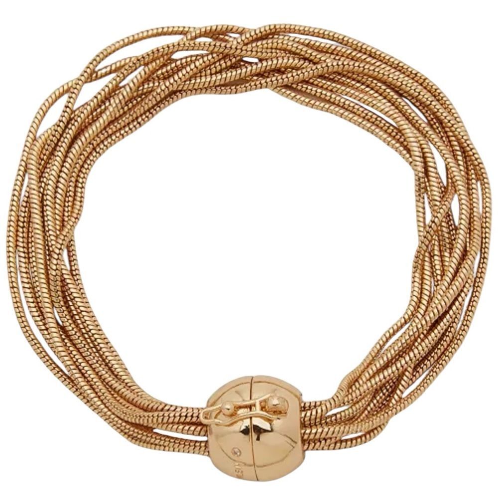 Anne Klein Gold tone Multi-Strand Bracelet